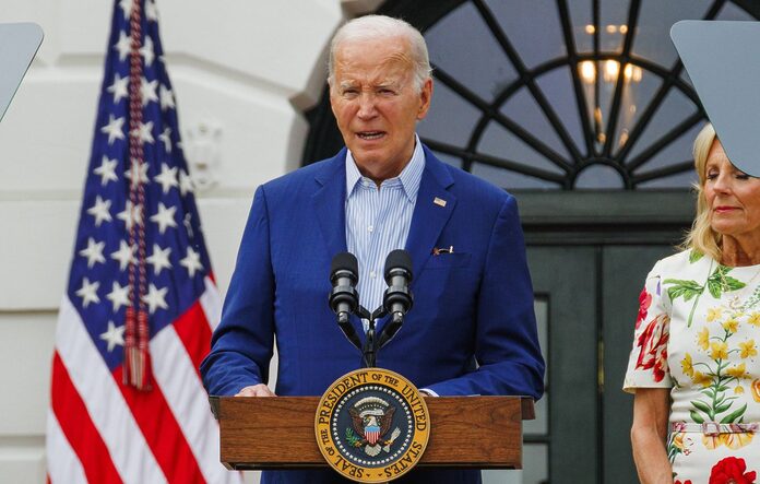 Joe Biden en plein discours : une bourde de plus