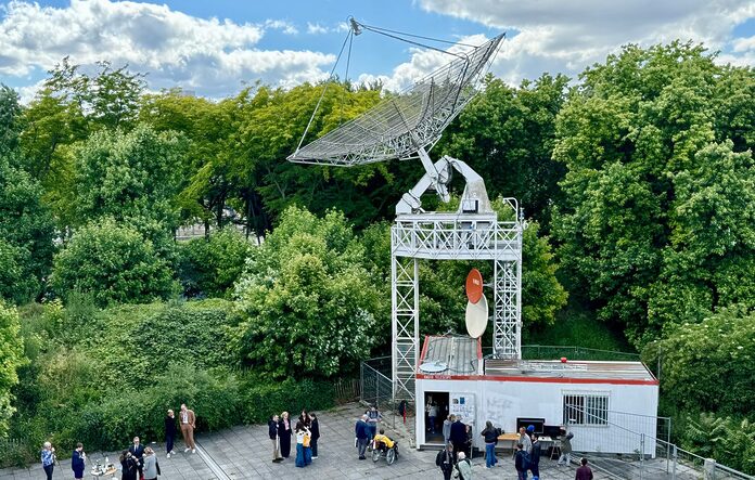 Le radiotélescope de La Villette renaît après 38 ans