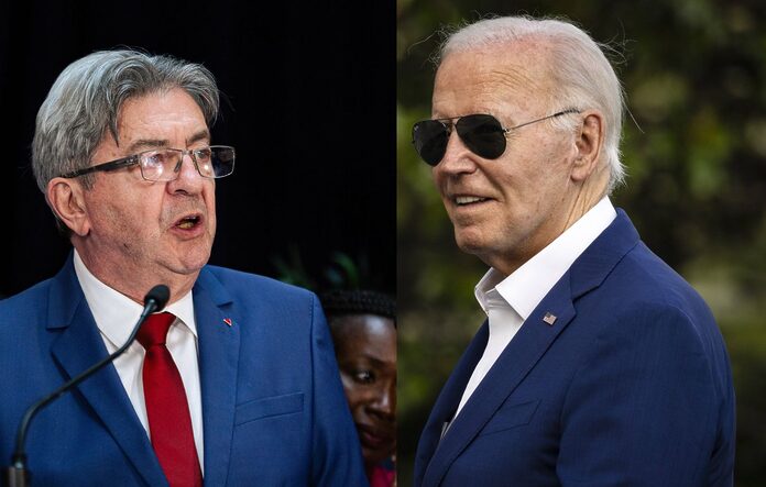 Biden critique le RN, Mélenchon au centre des débats