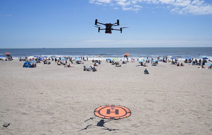 Les oiseaux de New York attaquent les drones policiers