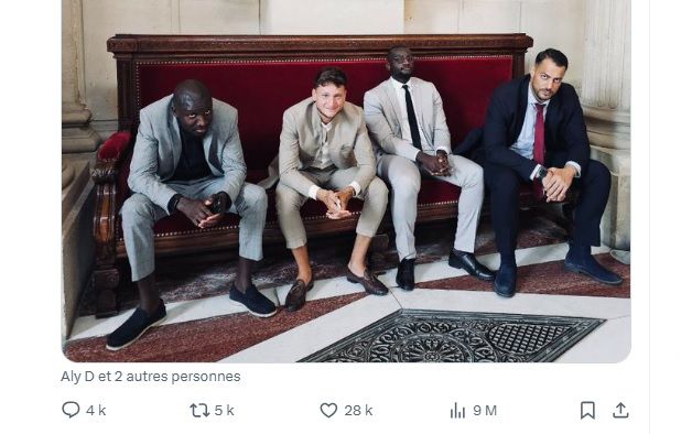 Propos haineux après une photo de 4 députés LFI