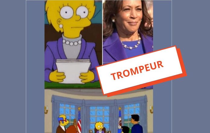 Les Simpson et Kamala Harris : Mythe ou Réalité ?