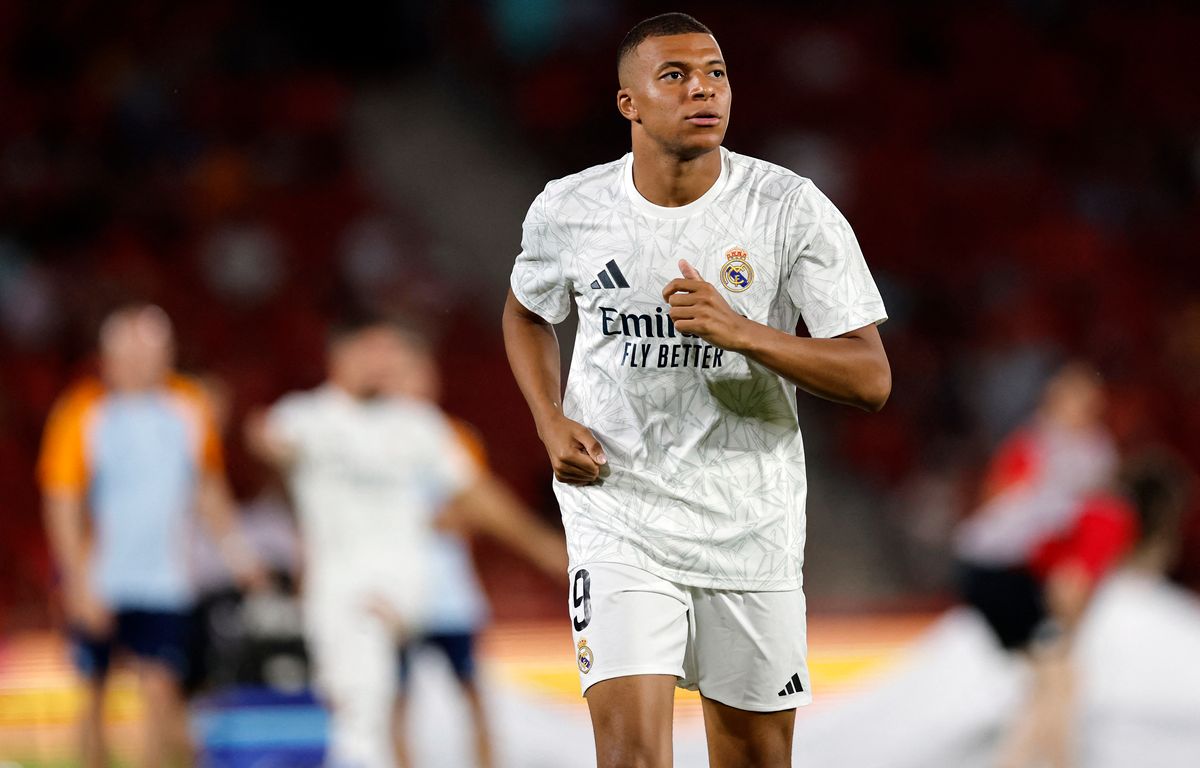 La première apparition officielle de Mbappé avec le Real Madrid lors de la Supercoupe d’Europe