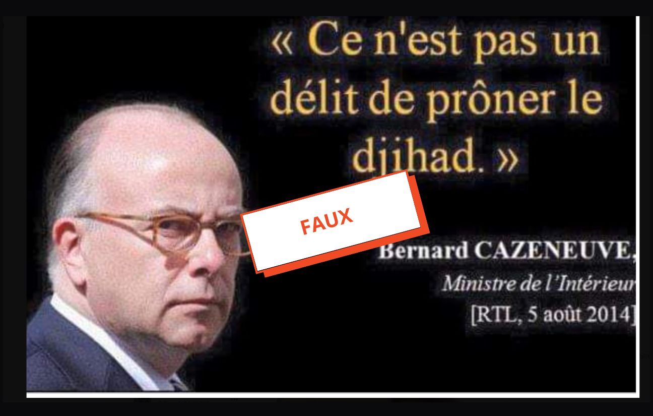 Bernard Cazeneuve : La Vérité sur la Fausse Déclaration