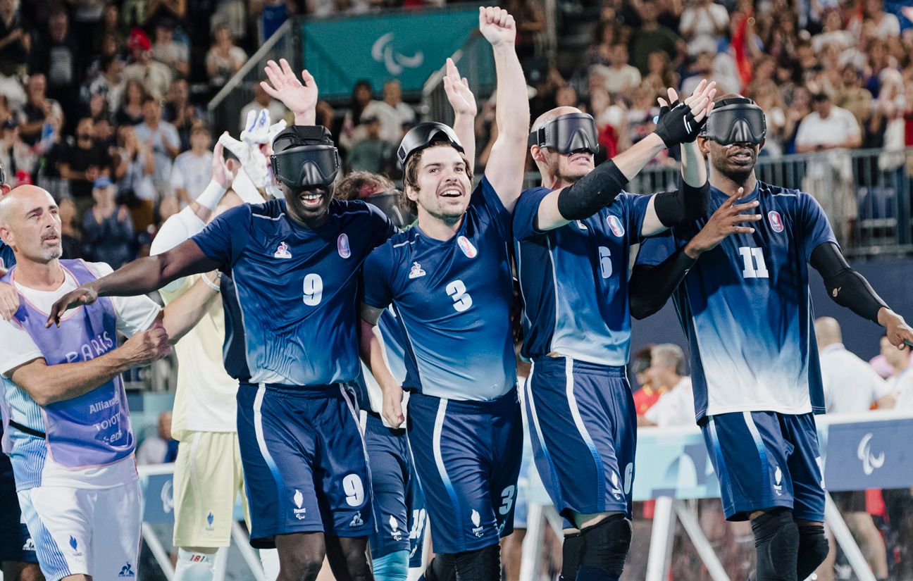 Les Bleus du cécifoot à l’assaut de la finale paralympique