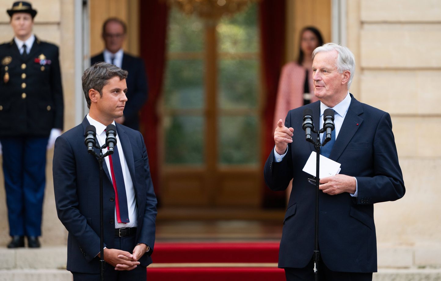 Barnier à Matignon et les Bleus du cécifoot en finale