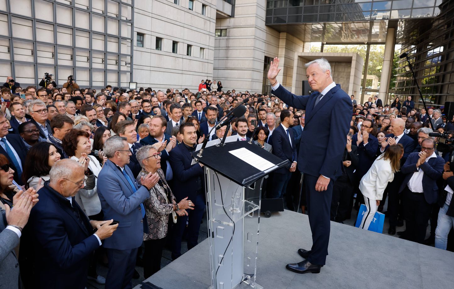 Bruno Le Maire tire sa révérence après 7 ans à Bercy