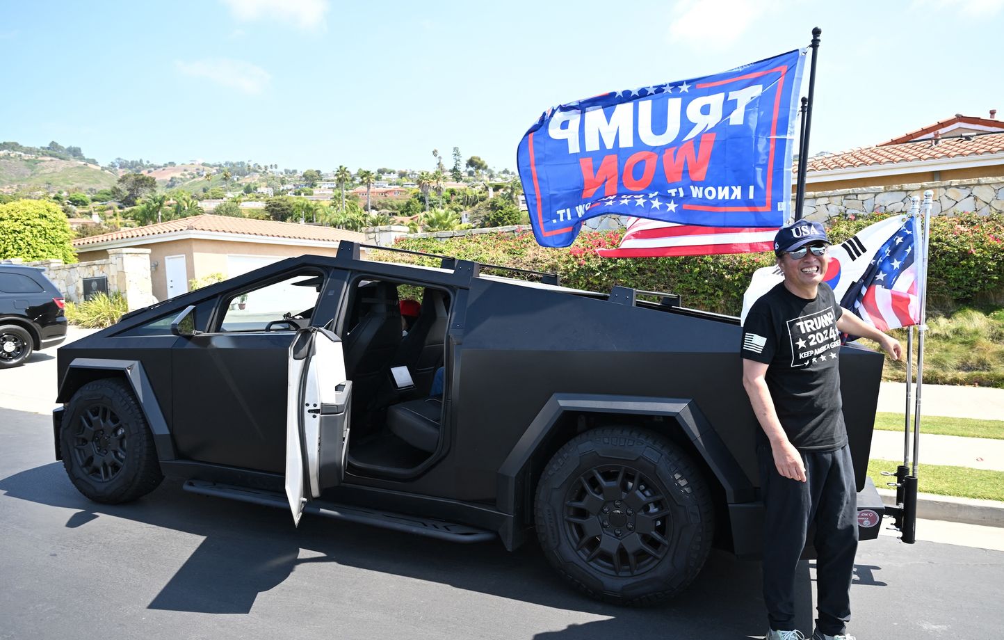 Tesla Cybertruck : Symbole des Partisans de Trump