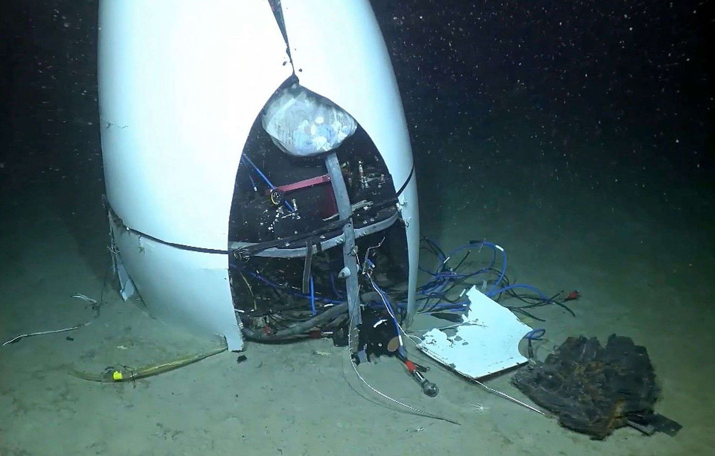 Vidéo étonnante de l’épave du submersible Titan