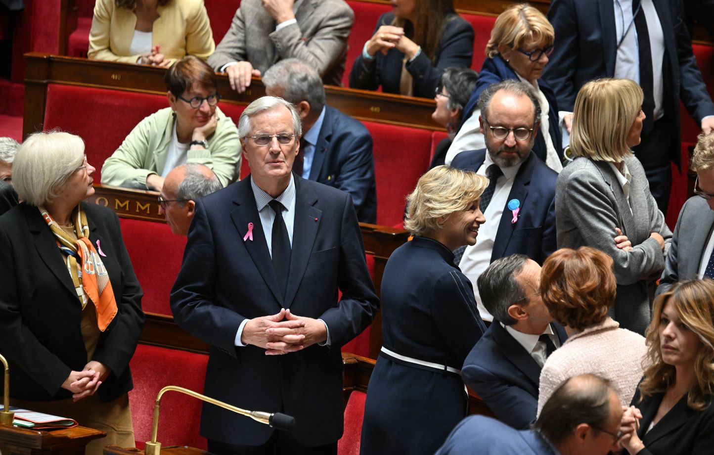 Première motion de censure contre le gouvernement Barnier