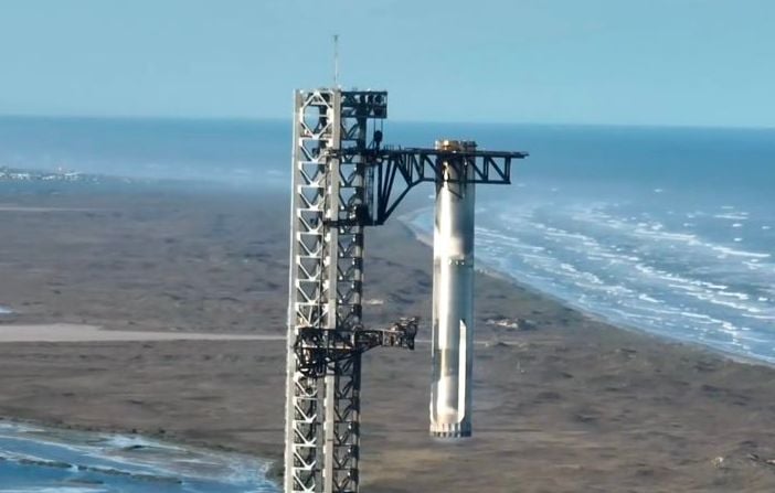 SpaceX réussit un exploit mais perd le second étage de Starship