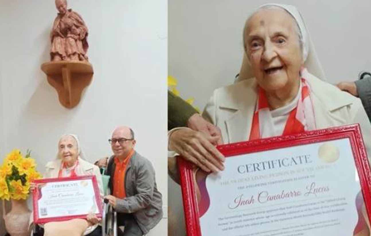 Inah Canabarro Lucas, nouvelle doyenne de l’humanité