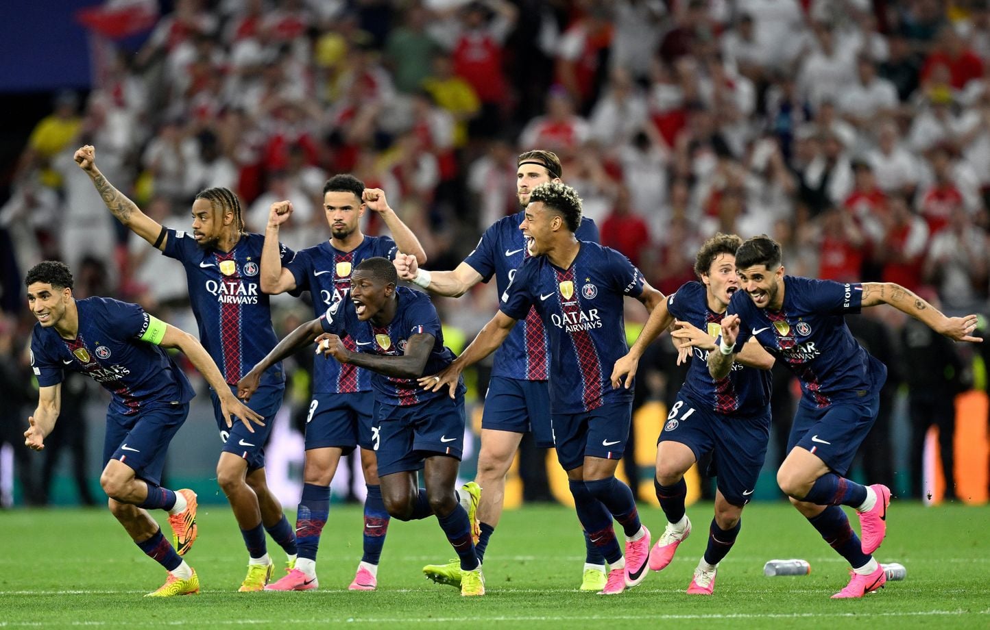 PSG-Arsenal : Paris sacré roi d’Europe au bout du suspense