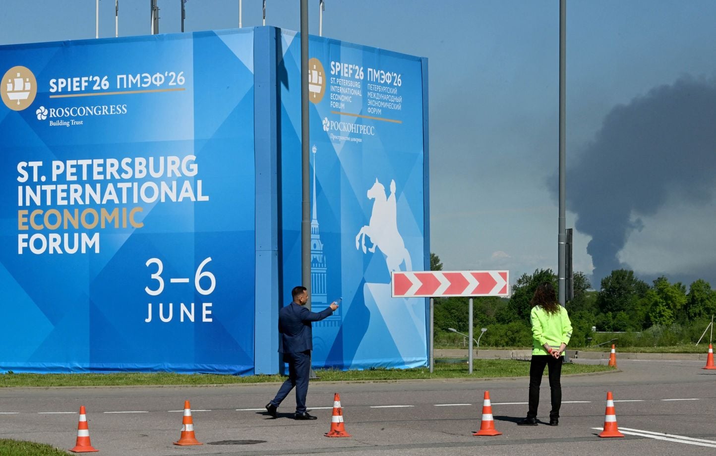 Forum de Saint-Pétersbourg frappé par des drones ukrainiens