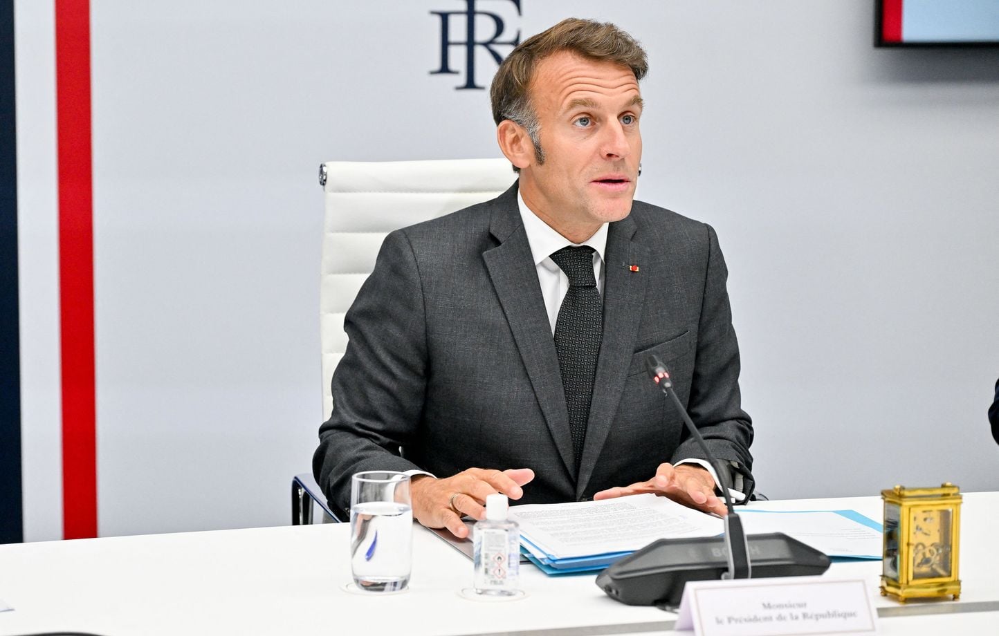 G7 : Macron alerte sur les déséquilibres mondiaux