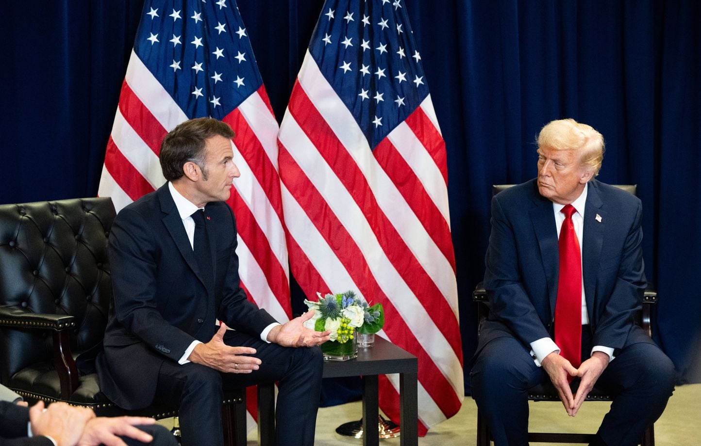 Taxes sur le vin : Macron défie Trump avant le G7