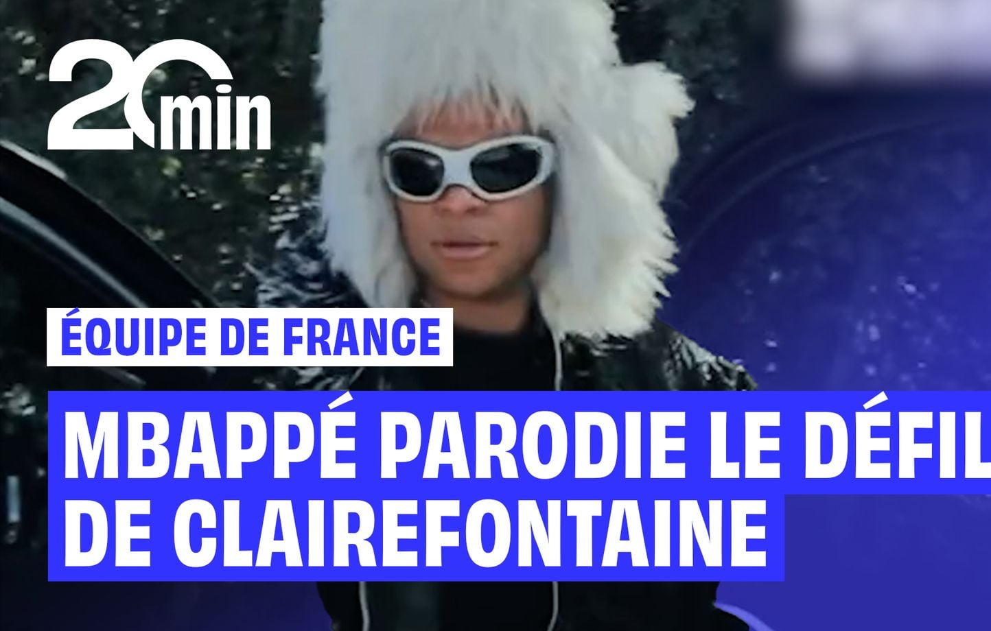 Mbappé en fourrure rose à Clairefontaine fait le buzz