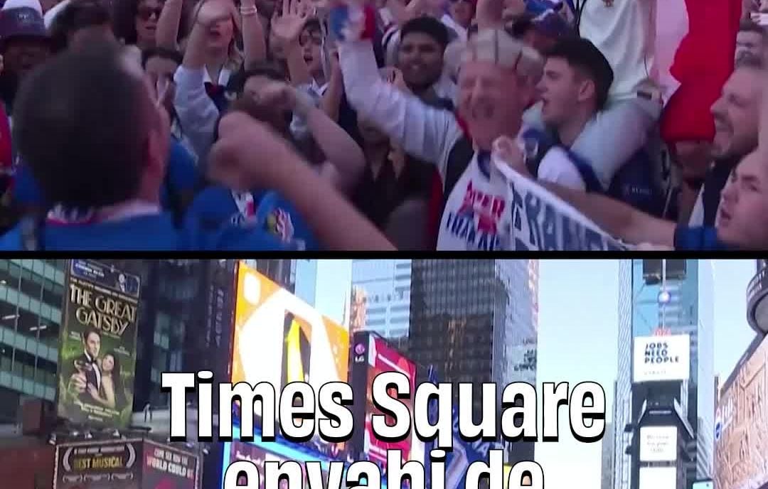 6a31ffb069741.jpg France-Sénégal : Times Square vire au bleu avant le choc
