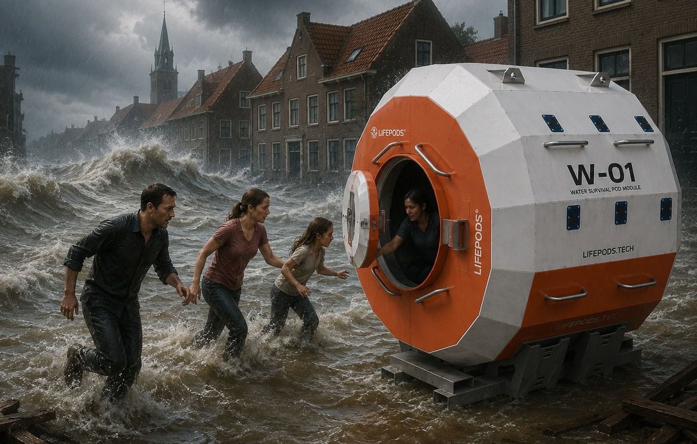 LifePods : les capsules de survie françaises arrivent