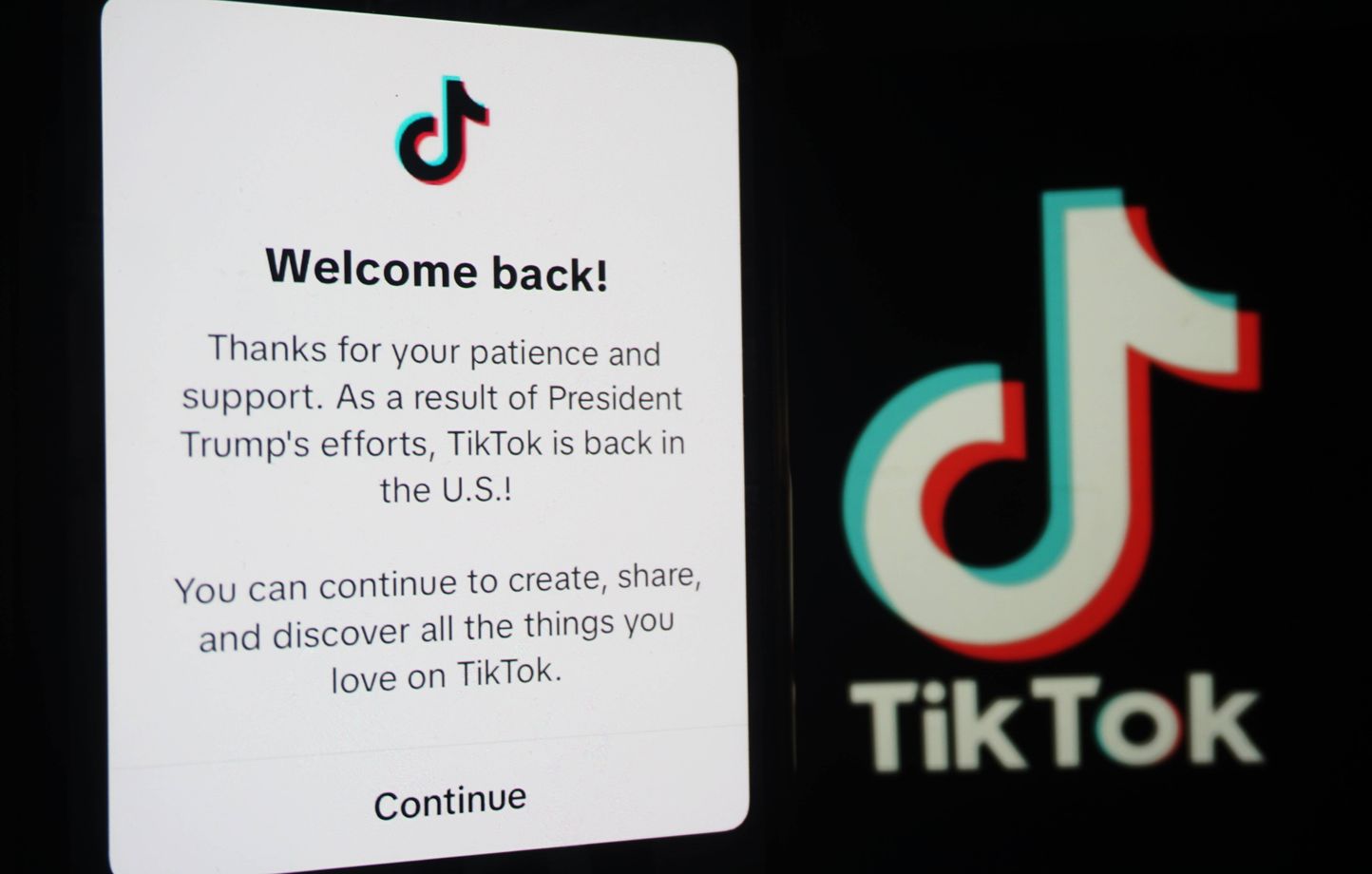 TikTok de retour sur les App Stores d’Apple et Google