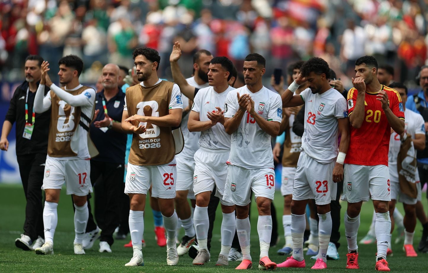 Coupe du monde : le message de paix de l’Iran à Los Angeles