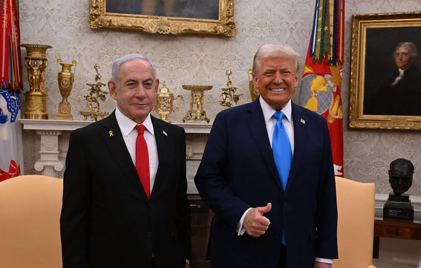 Netanyahou félicite Trump pour son soutien à Gaza