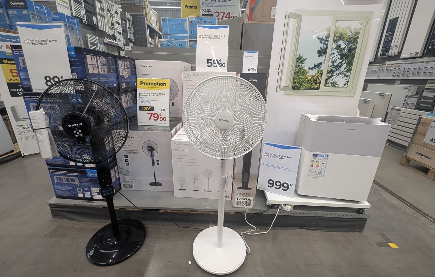 Canicule : les ventilateurs bientôt introuvables ?