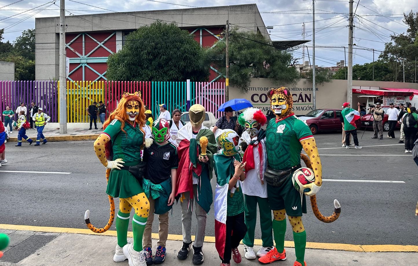 En images : Mexico en folie au stade Azteca
