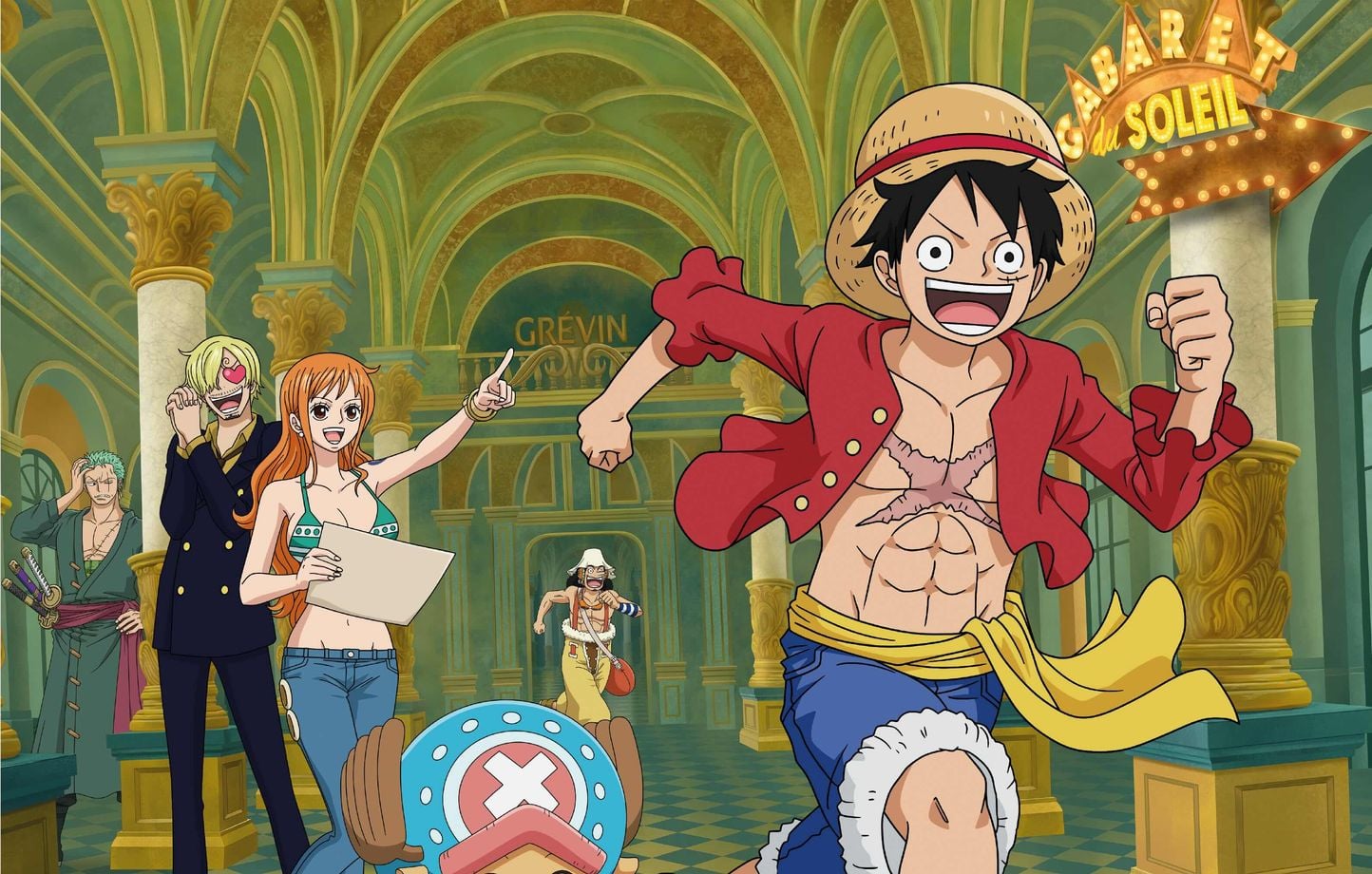 One Piece débarque au musée Grévin en mode cabaret