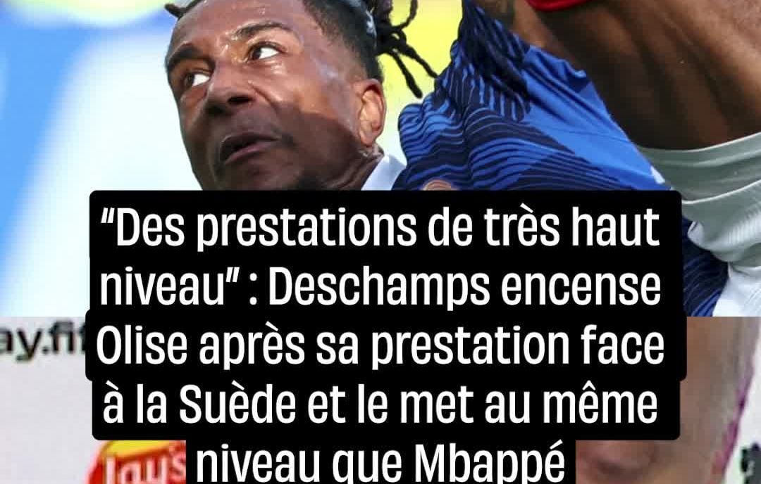 Deschamps s’enflamme pour Olise, joyau des Bleus