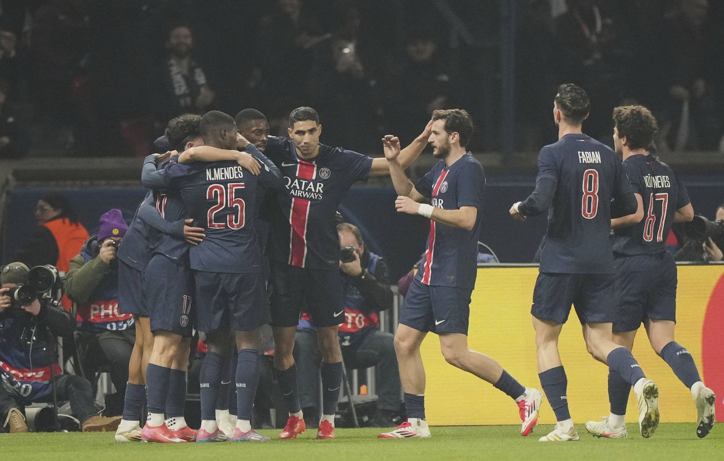 PSG : Sept buteurs pour une démonstration collective historique