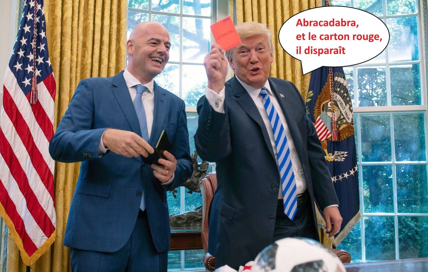 Le rouge de Balogun annulé : Trump derrière la Fifa ?