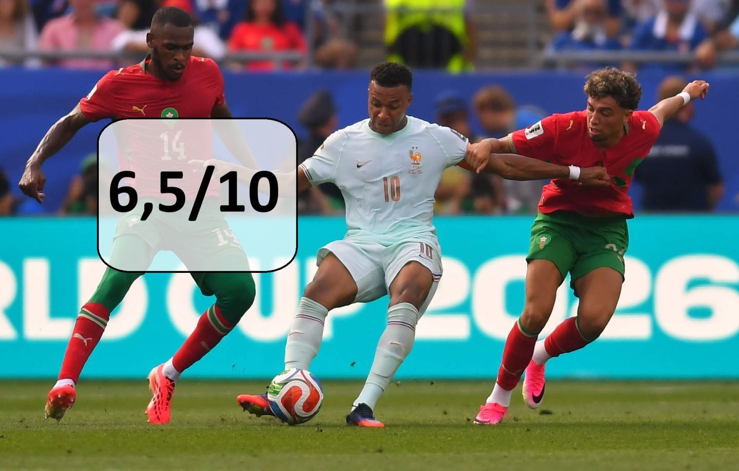 France-Maroc : les notes des Bleus, Mbappé décisif