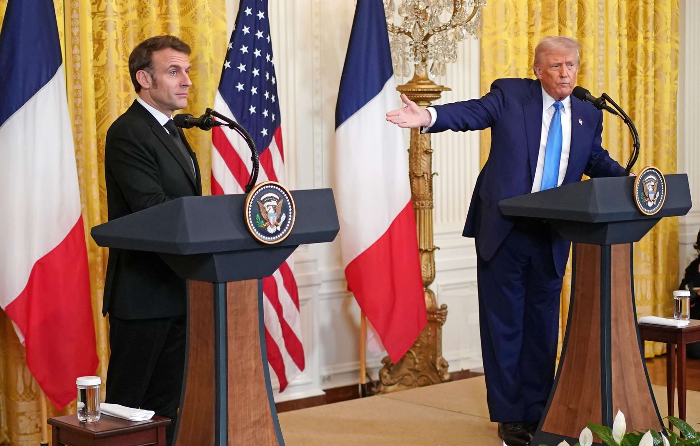 Macron et Trump : Coopération et désaccords sur l’Ukraine