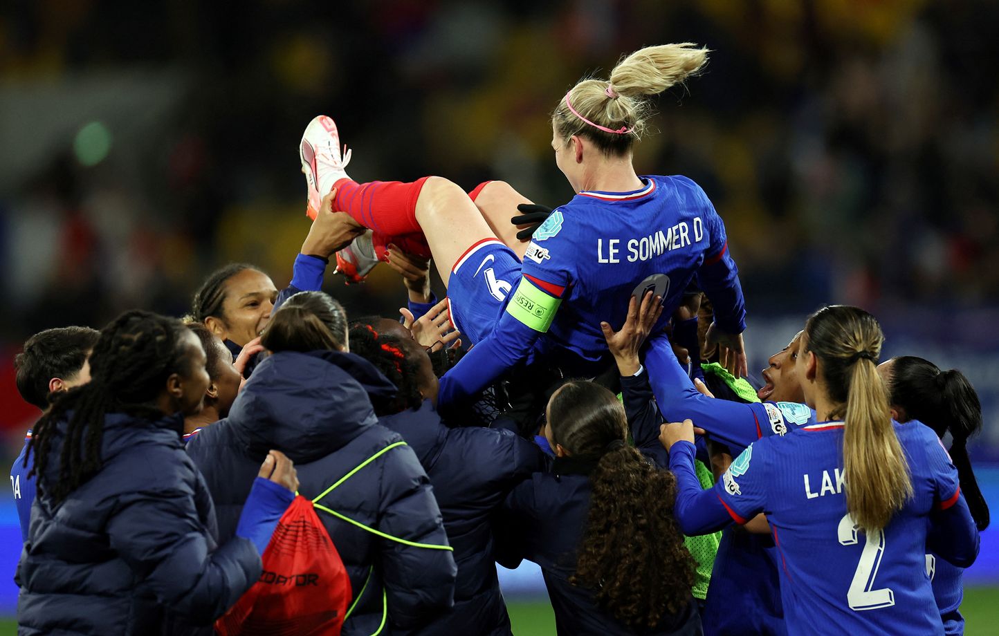 Eugénie Le Sommer, record historique en équipe de France