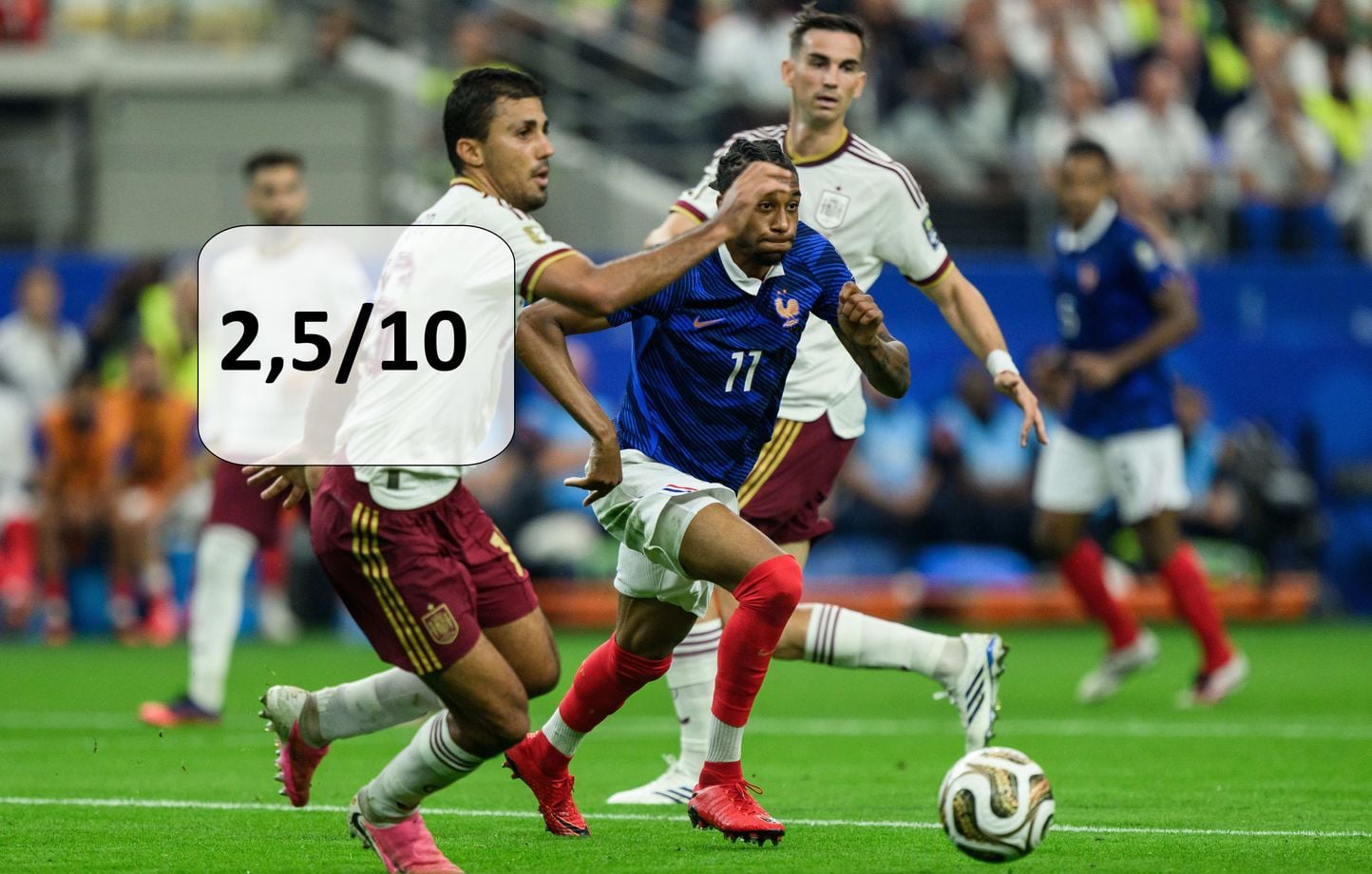 France-Espagne : Mbappé et Olise coulent, les notes