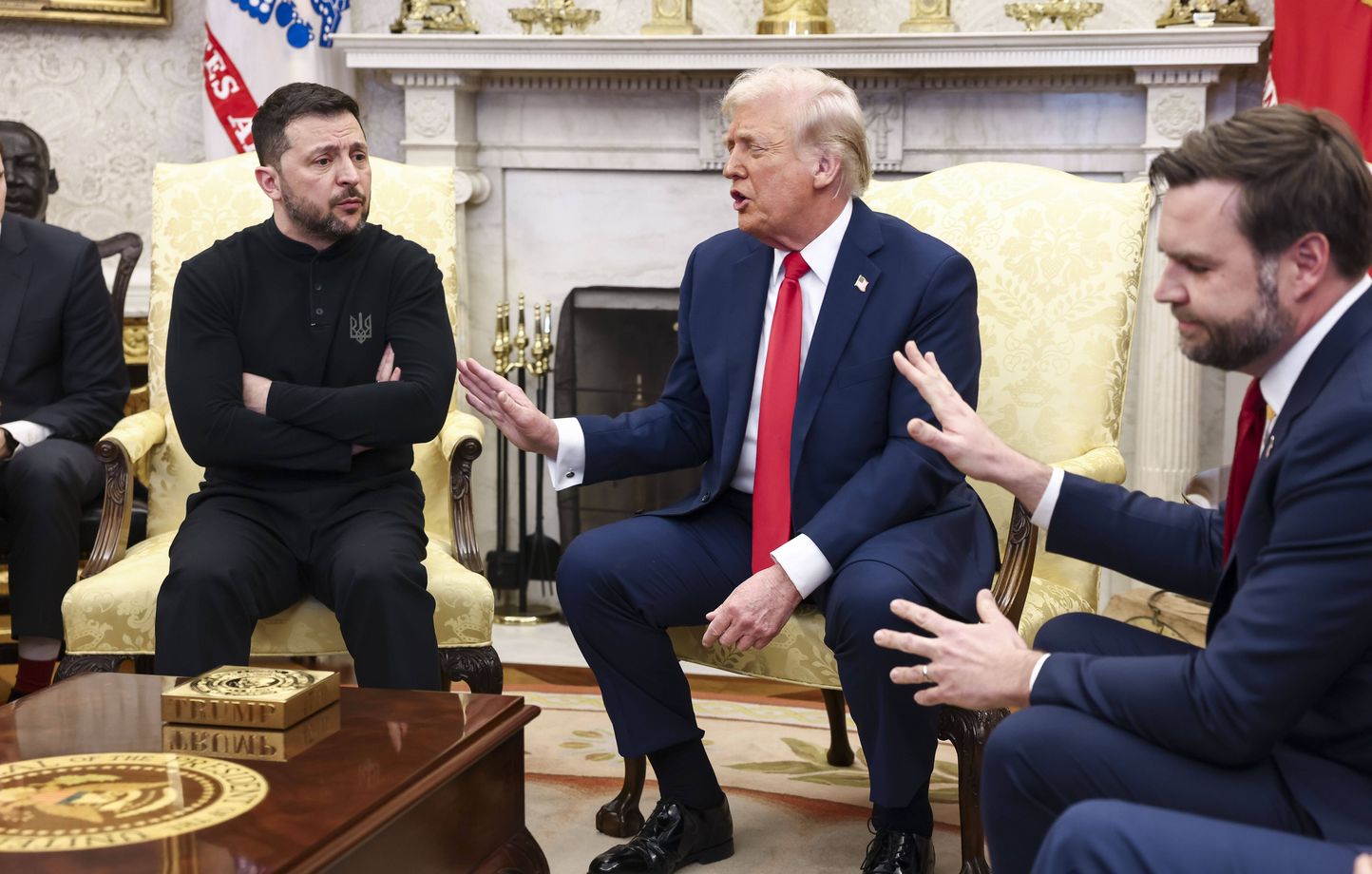 Tensions vives entre Trump et Zelensky à la Maison-Blanche