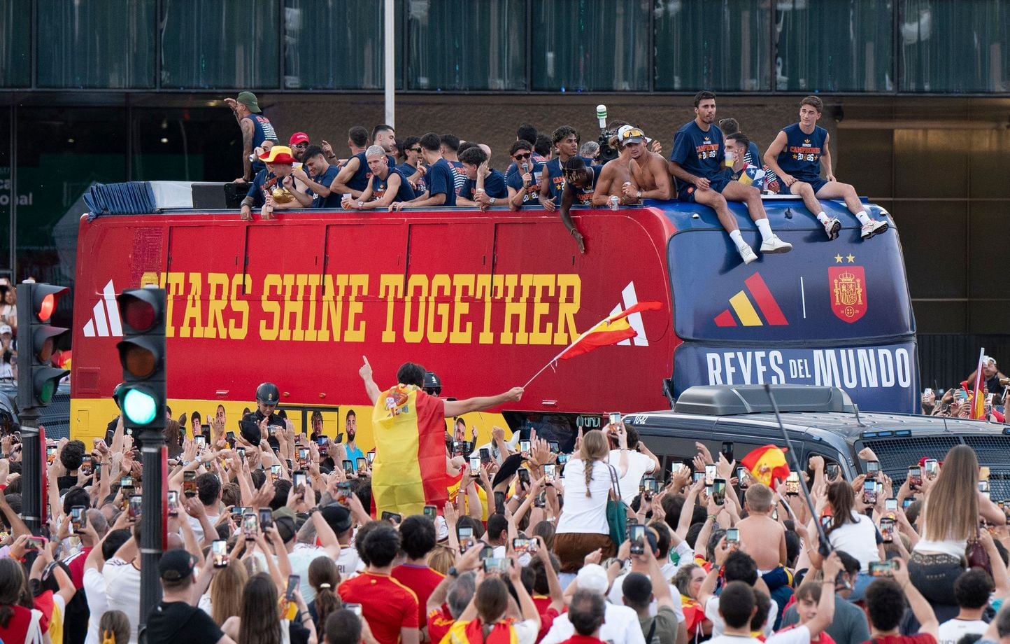 En images : Madrid fête ses champions du monde