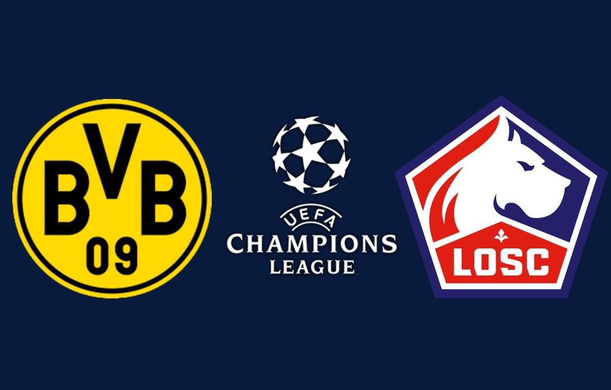 Dortmund – Lille : Heure et chaîne pour voir le match en direct