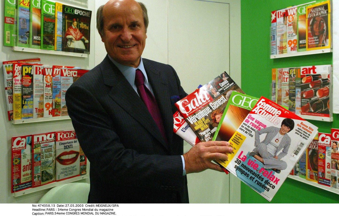 Axel Ganz est mort, le père de Voici et Femme Actuelle
