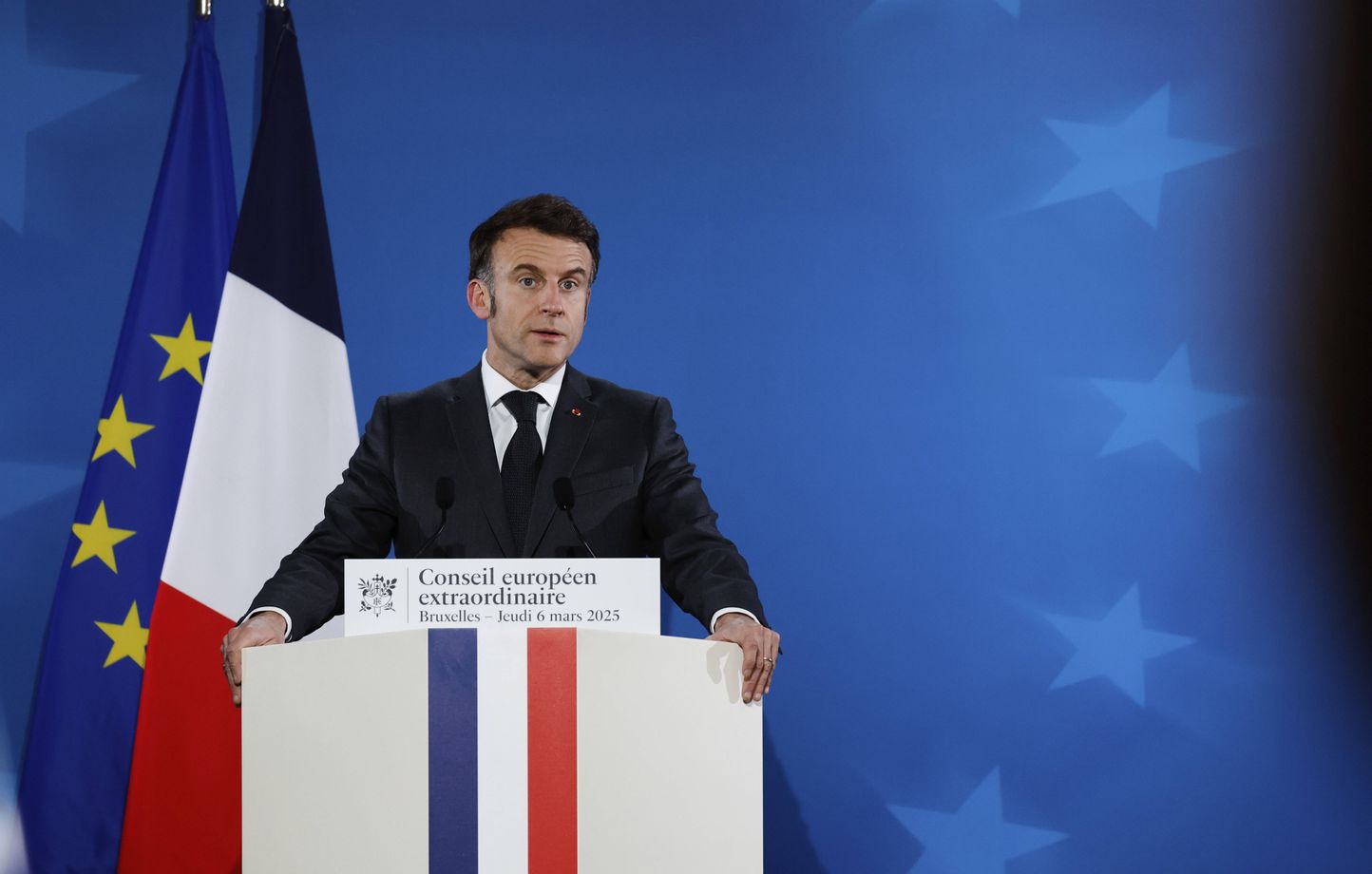 Macron défend l’Europe face à Poutine et Trump au sommet de l’UE