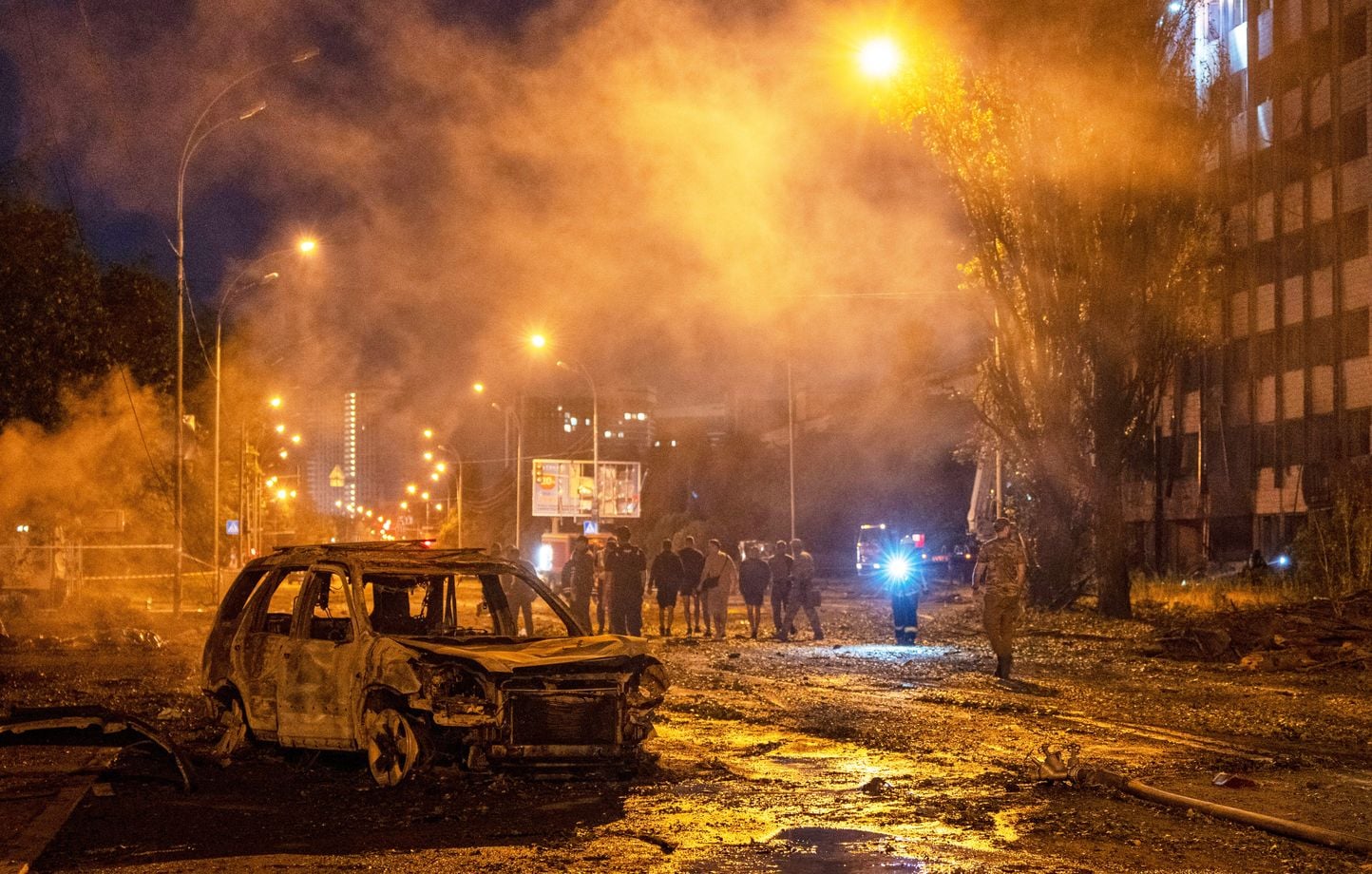Kiev sous les missiles balistiques : au moins 4 morts
