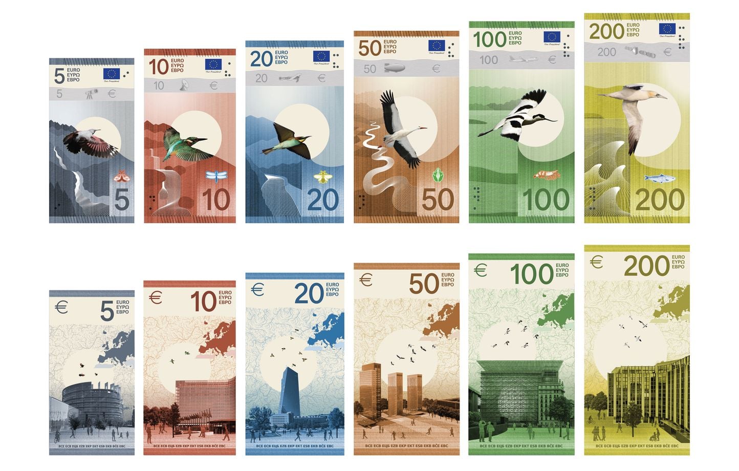 Nouveaux billets en euros : une équipe française en finale