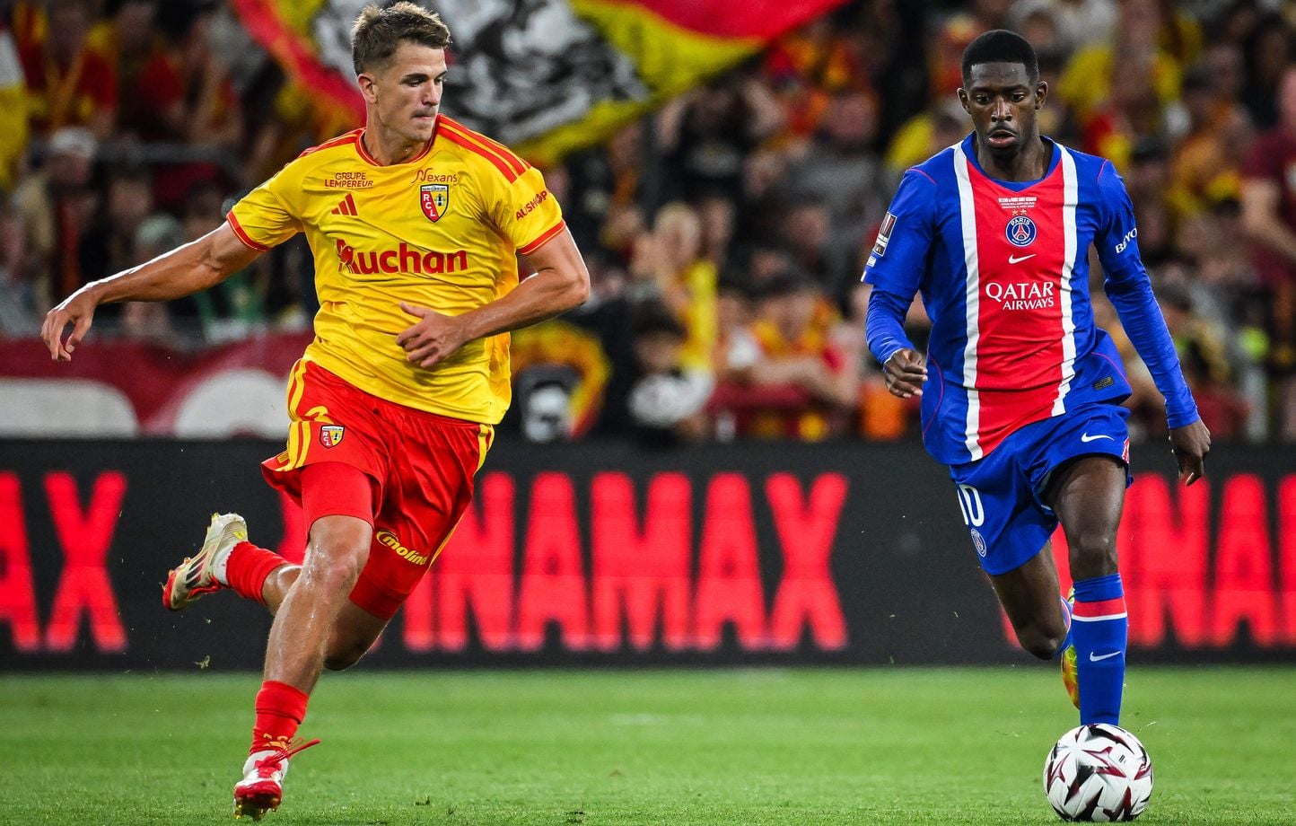 Lens surprend le PSG et gagne le Trophée des champions