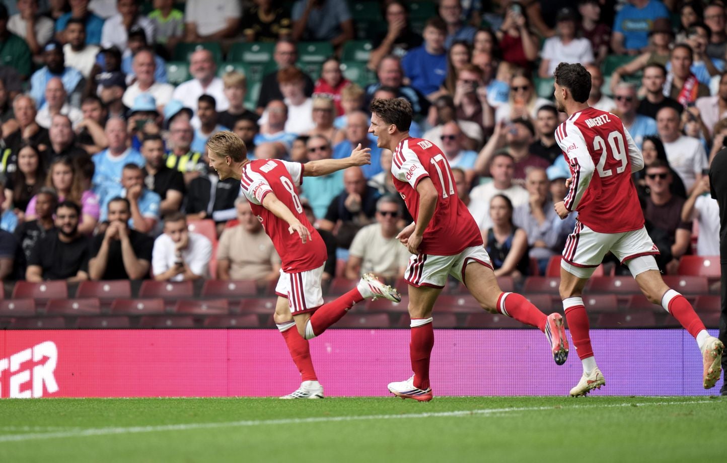 Arsenal humilie Man City et remporte le Community Shield