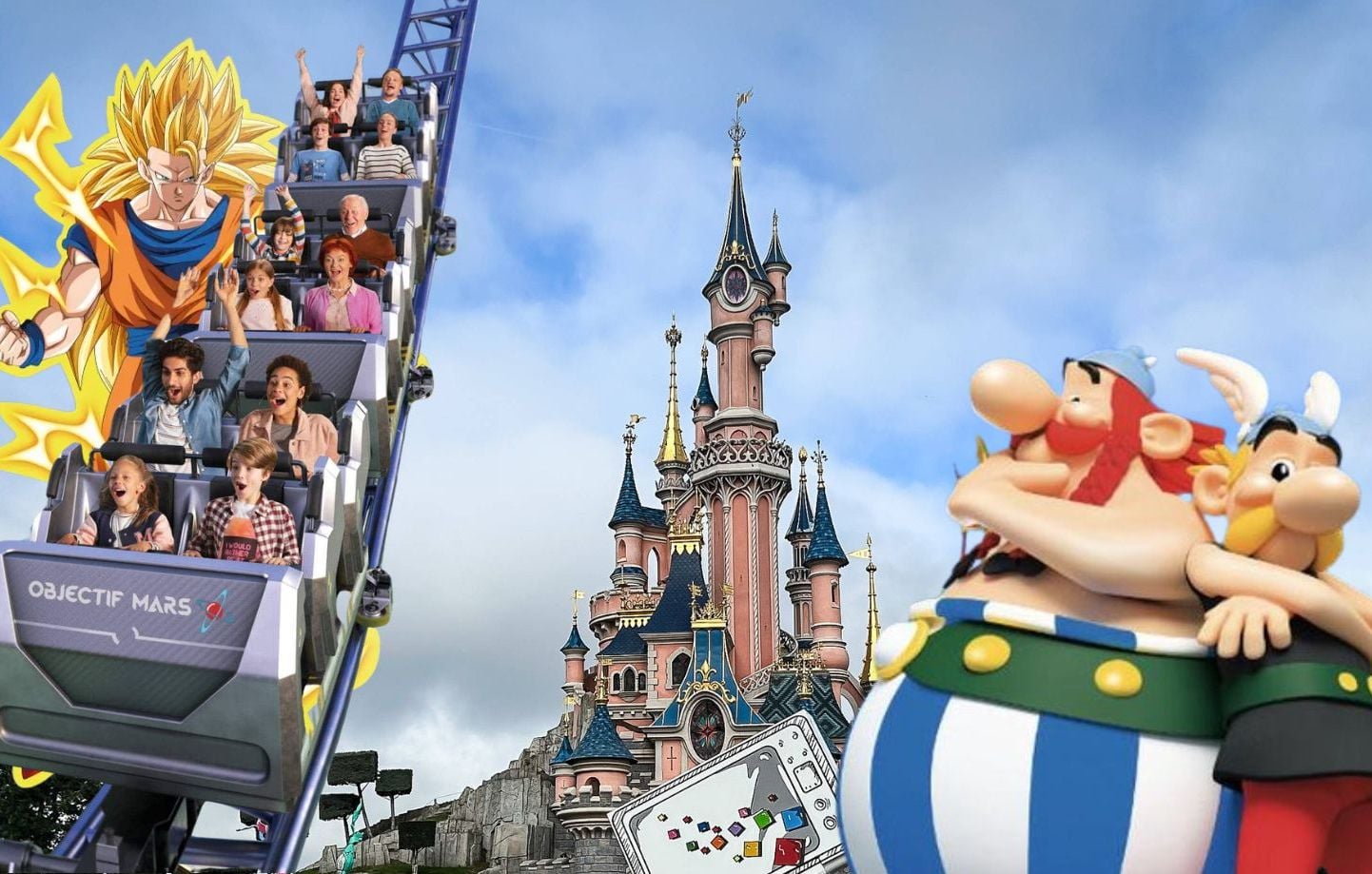 Dragon Ball, Disneyland, Astérix : trop de parcs ?