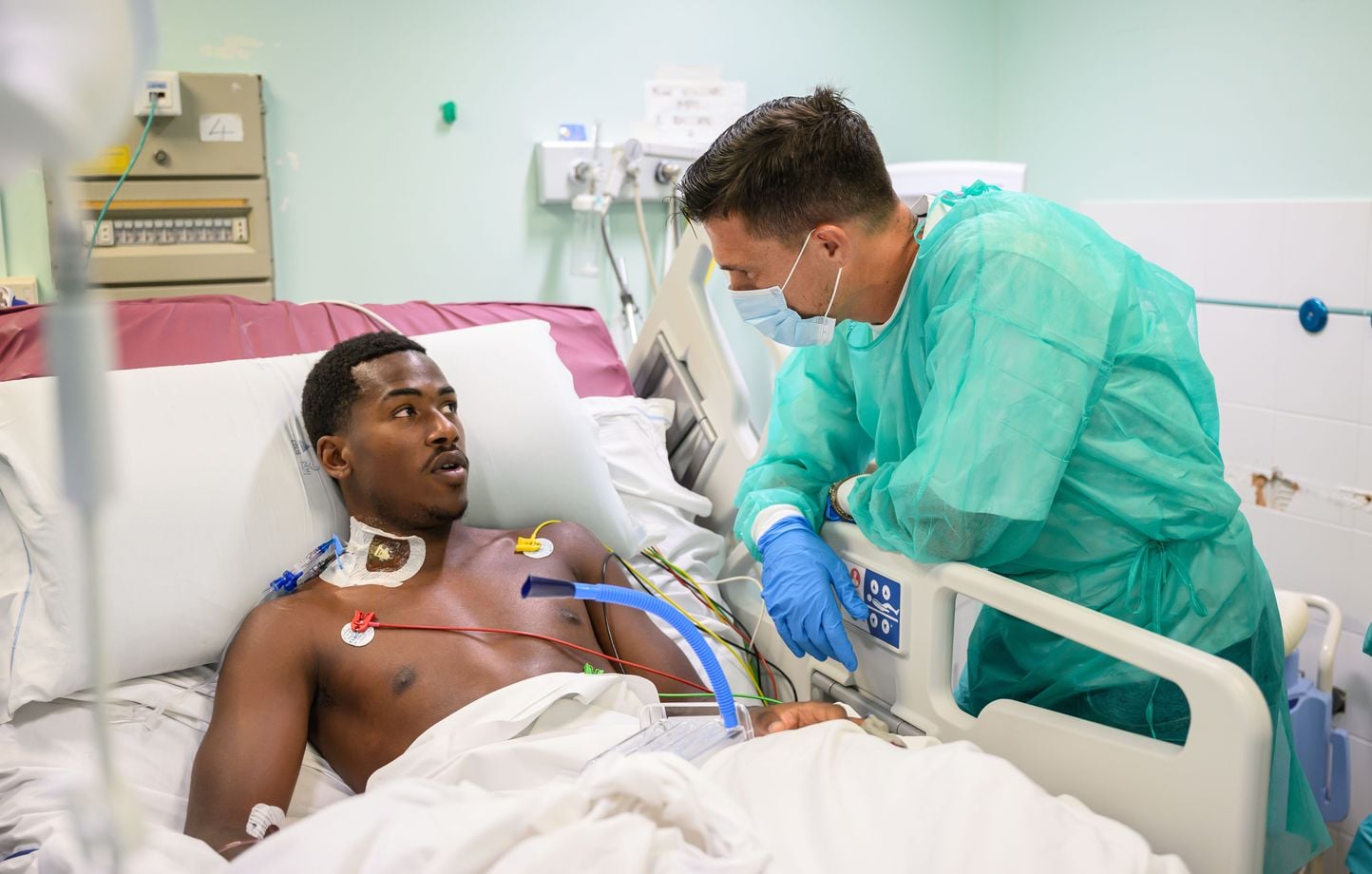 6a9193e40463c.jpg Après sa noyade, Yael Trepy quitte l’hôpital à Cagliari