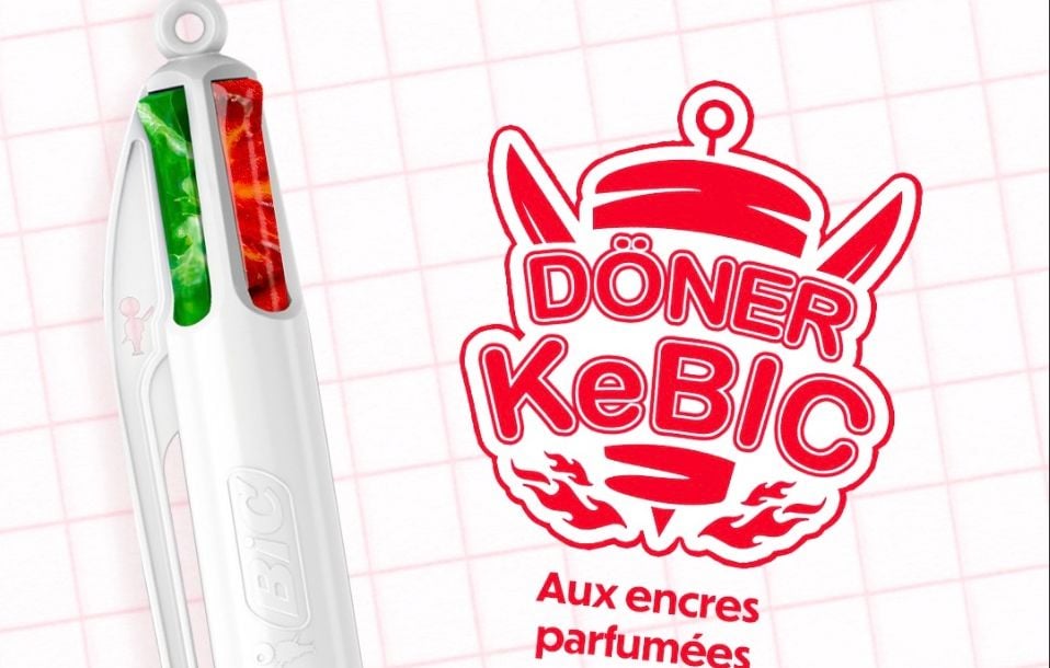 BIC lance des stylos kebab, pizza et burger en édition limitée