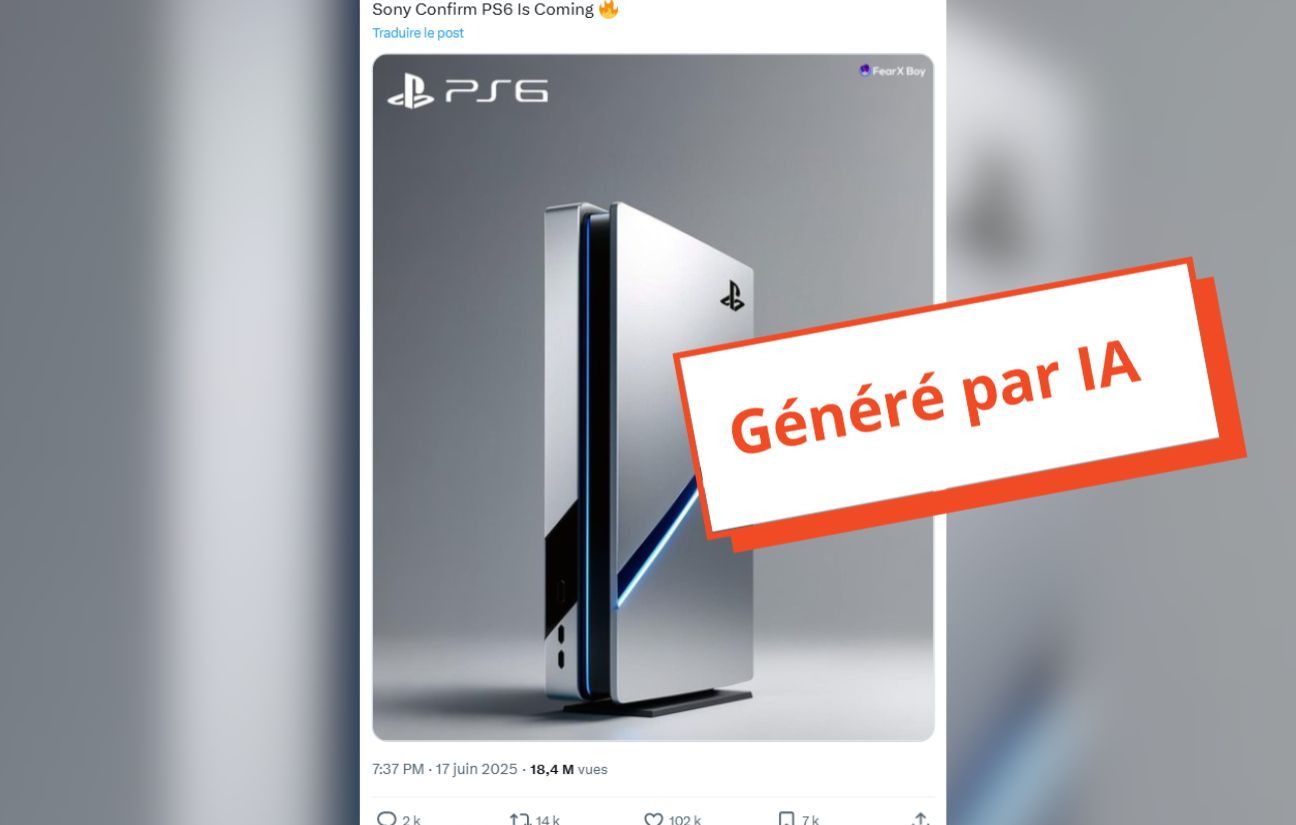 Sony : La PS6 et son design généré par IA ?