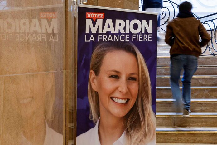 Marion Maréchal dénonce l’utilisation de son image par un « groupuscule » d’extrême droite sur des affiches